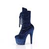 Pleaser - ADORE1045VEL Bottes de plateforme, Pole dance chaussures - Bleu Product image